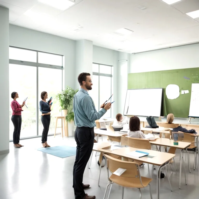 マインドフルネス瞑想の様子